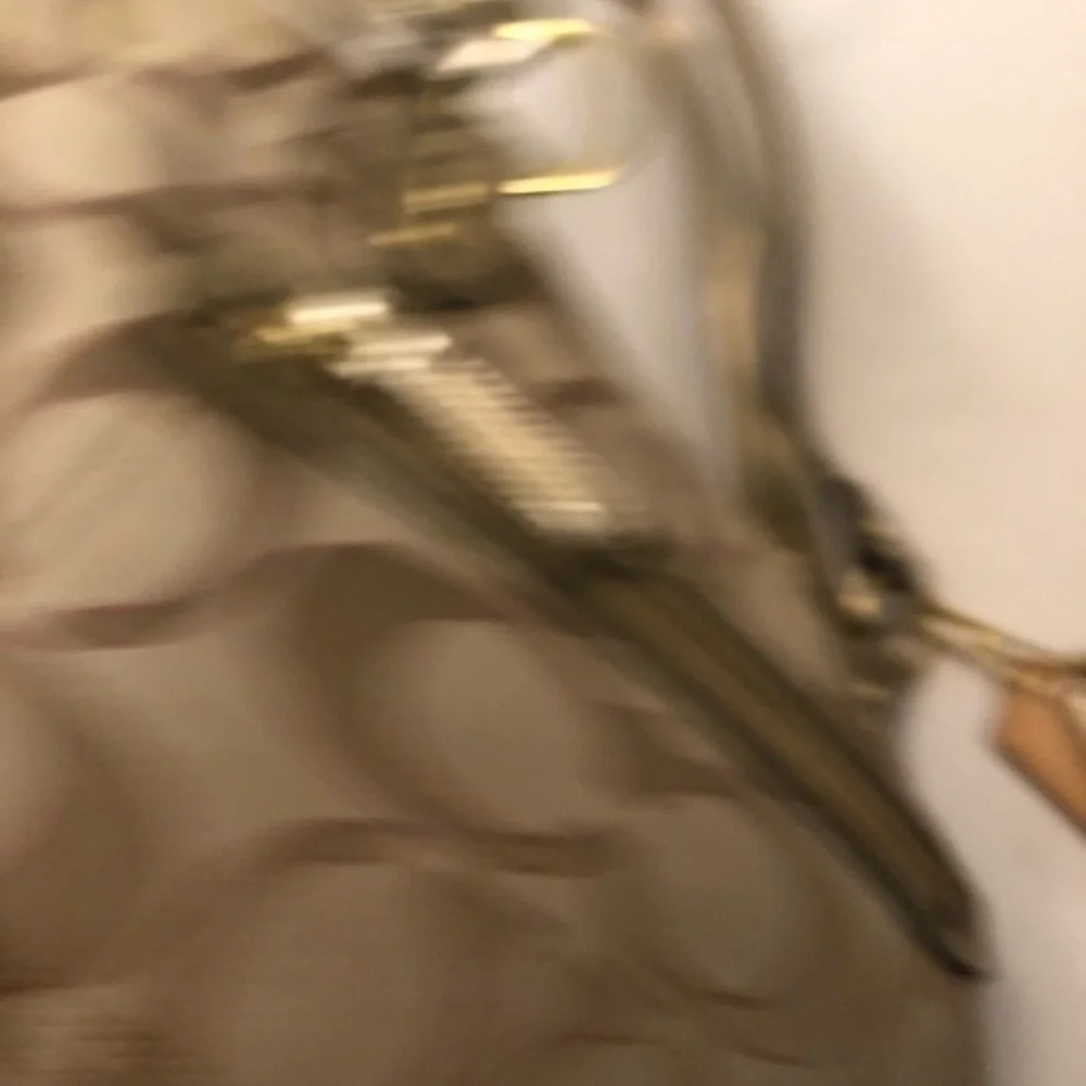 Coach vintage y2k signature pink poppy signature metallic bag